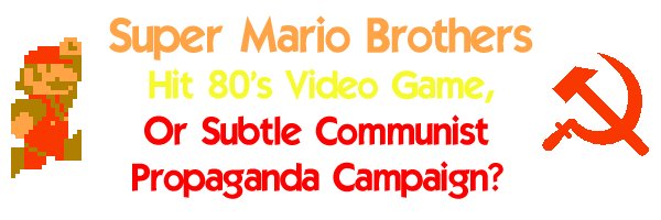 game theory mario is communist